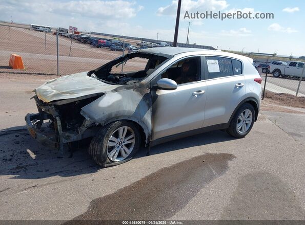 KNDPM3AC1K7590006 2019 KIA SPORTAGE Silver წინა მარცხენა ხედი სამი მეოთხედიდან