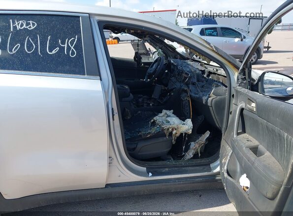 KNDPM3AC1K7590006 2019 KIA SPORTAGE Silver წინა სალონის ხედი