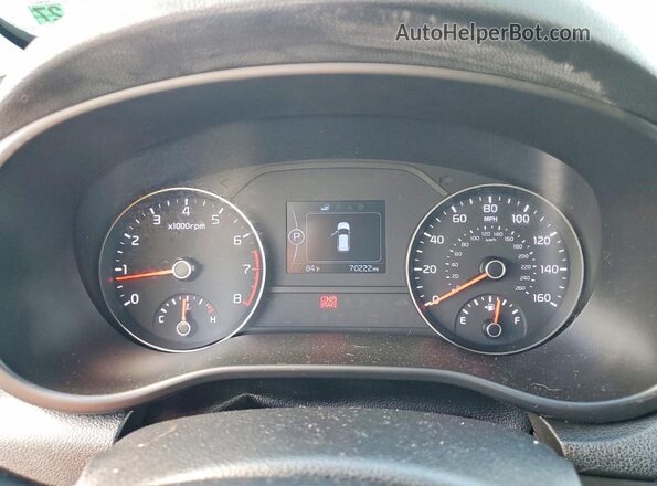 KNDPM3AC1K7620220 2019 KIA SPORTAGE Silver Vista del cuadro de instrumentos