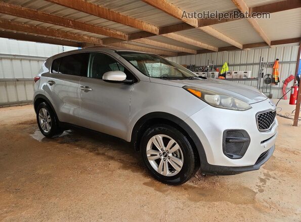 KNDPM3AC1K7621772 2019 KIA SPORTAGE Silver Przód prawy