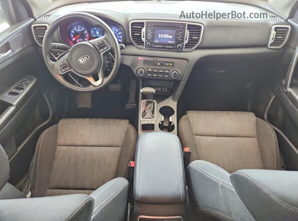 KNDPM3AC1K7621772 2019 KIA SPORTAGE Silver Widok deski rozdzielczej
