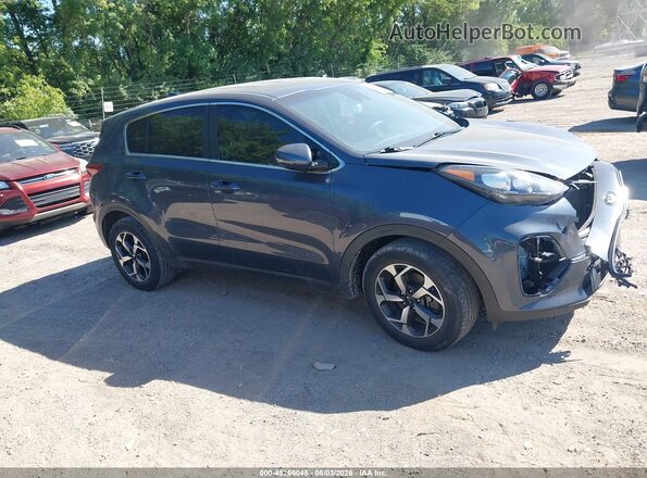KNDPM3AC1L7725986 2020 KIA SPORTAGE Blue Rear interior view