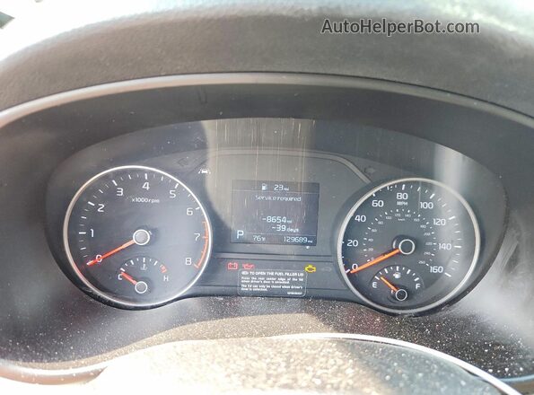 KNDPM3AC1L7764741 2020 KIA SPORTAGE Blue Instrument cluster view