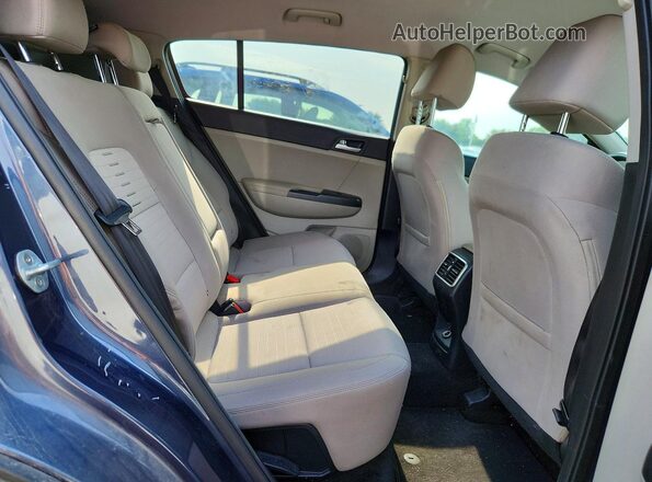 KNDPM3AC1L7764741 2020 KIA SPORTAGE Blue Rear interior view