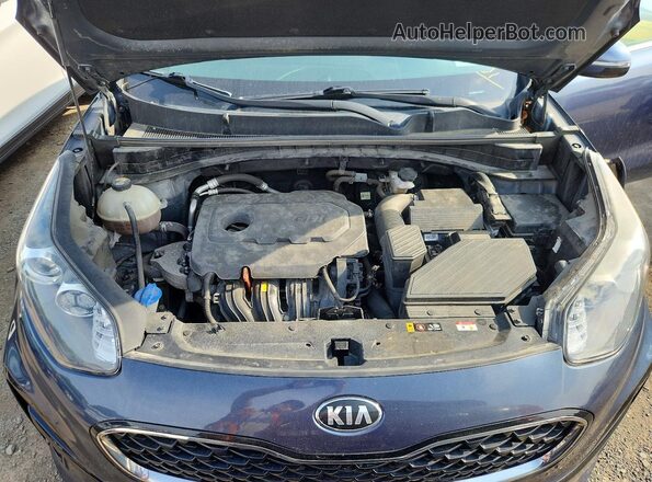 KNDPM3AC1L7764741 2020 KIA SPORTAGE Blue Engine compartment view
