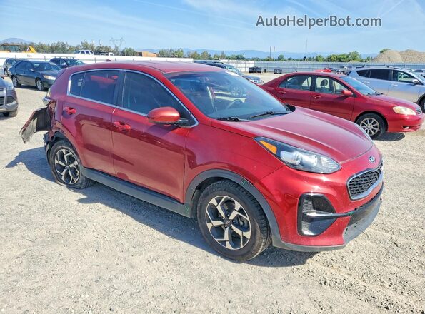 KNDPM3AC1L7776095 2020 KIA SPORTAGE Красный Передняя правая четверть