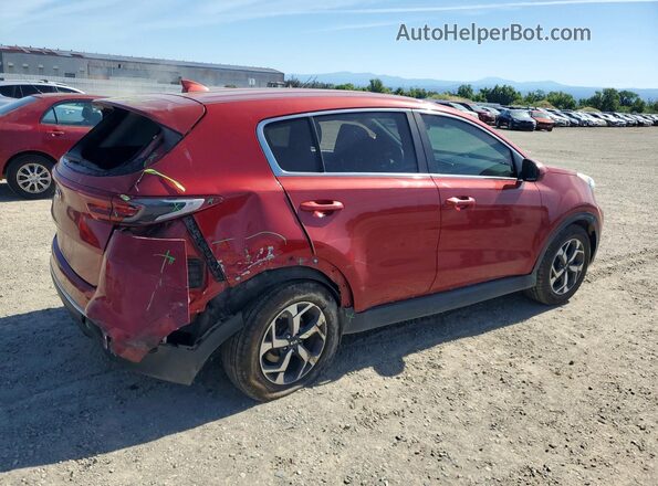KNDPM3AC1L7776095 2020 KIA SPORTAGE Красный Задняя правая четверть