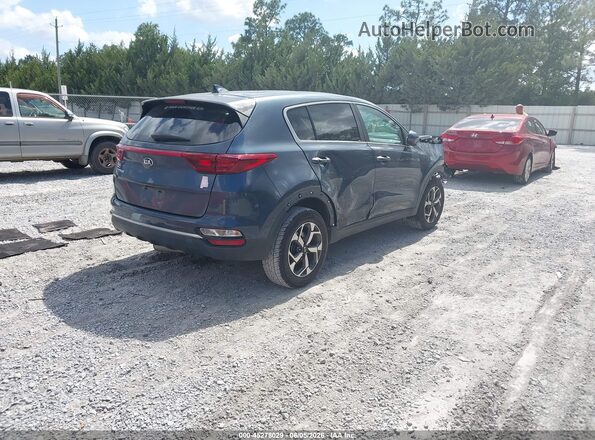 KNDPM3AC1L7780356 2020 KIA SPORTAGE Blue Tył prawy