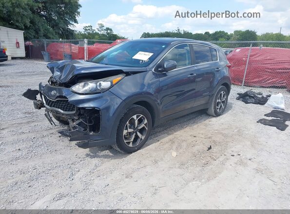 KNDPM3AC1L7780356 2020 KIA SPORTAGE Blue Przód lewy