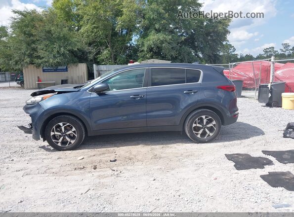 KNDPM3AC1L7780356 2020 KIA SPORTAGE Blue Widok wnętrza 360 stopni