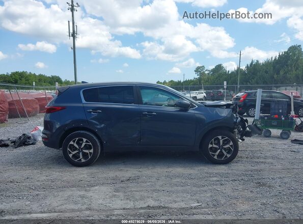 KNDPM3AC1L7780356 2020 KIA SPORTAGE Blue Widok wnętrza z tyłu