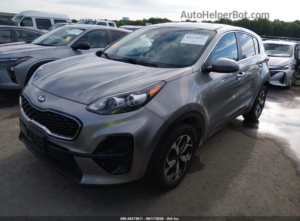 KNDPM3AC1L7808561 2020 KIA SPORTAGE Gray წინა მარცხენა ხედი სამი მეოთხედიდან