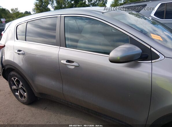 KNDPM3AC1L7808561 2020 KIA SPORTAGE Gray უკანა სალონის ხედი