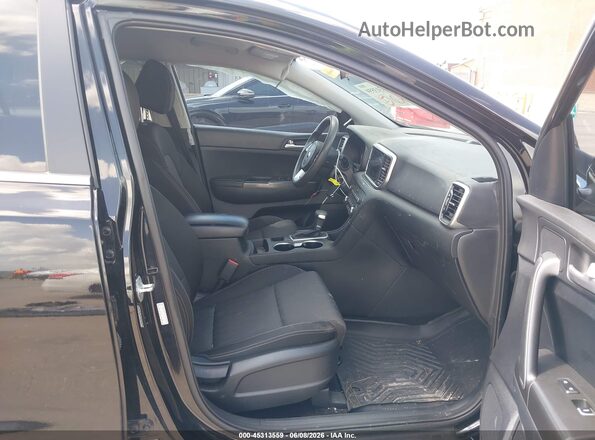 KNDPM3AC1M7876599 2021 KIA SPORTAGE Черный Вид салона спереди