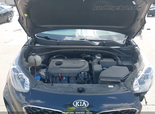 KNDPM3AC1M7876599 2021 KIA SPORTAGE Черный Вид сзади