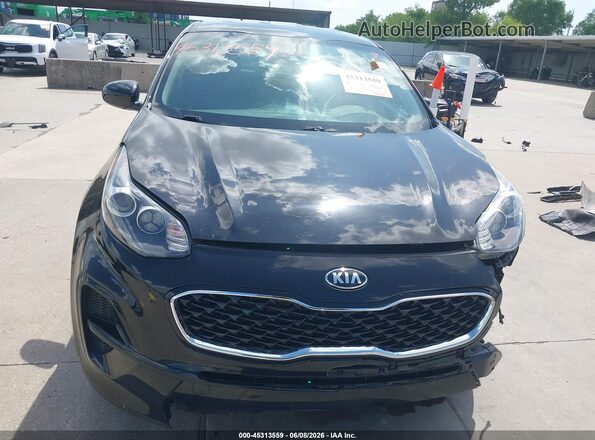 KNDPM3AC1M7876599 2021 KIA SPORTAGE Черный Вид задней части салона