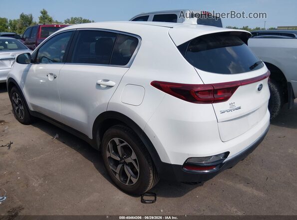 KNDPM3AC1M7908905 2021 KIA SPORTAGE White Հետևի ձախ