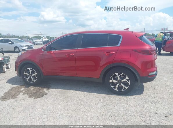 KNDPM3AC1M7912842 2021 KIA SPORTAGE Burgundy 360 interior view
