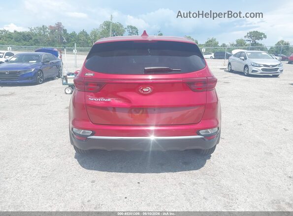 KNDPM3AC1M7912842 2021 KIA SPORTAGE Burgundy 