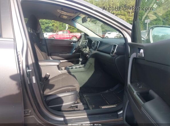 KNDPM3AC2H7151311 2017 KIA SPORTAGE Gray წინა სალონის ხედი