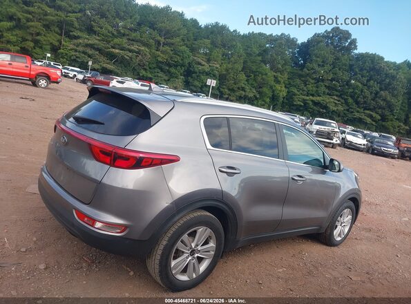KNDPM3AC2H7151311 2017 KIA SPORTAGE Gray უკანა სალონის ხედი