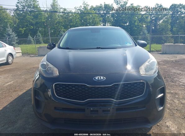 KNDPM3AC2J7347013 2018 KIA SPORTAGE Black Front view