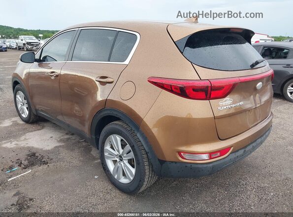 KNDPM3AC2K7593206 2019 KIA SPORTAGE Brown Rear left