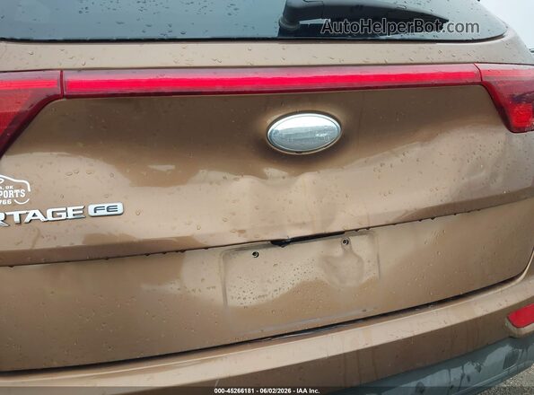 KNDPM3AC2K7593206 2019 KIA SPORTAGE Brown Front view