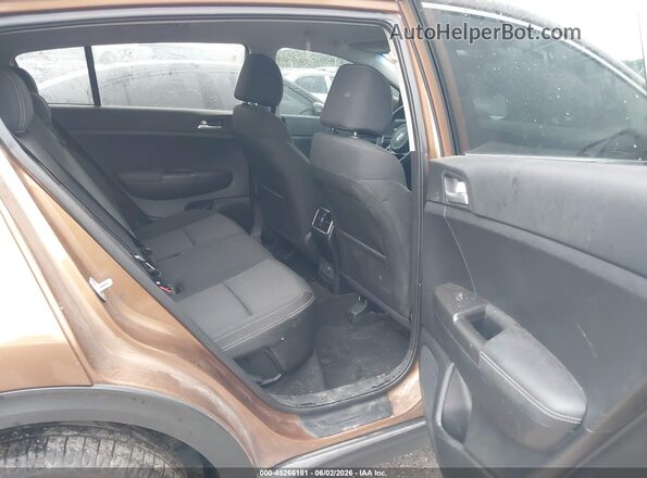 KNDPM3AC2K7593206 2019 KIA SPORTAGE Brown VIN sticker view
