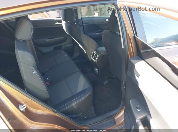 KNDPM3AC2M7924479 2021 KIA SPORTAGE Orange VIN კოდის სტიკერის ხედი