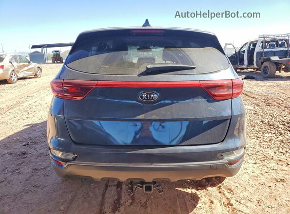 KNDPM3AC2M7935997 2021 KIA SPORTAGE Blue Вид ззаду
