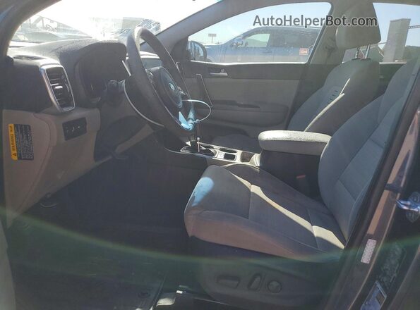 KNDPM3AC2M7935997 2021 KIA SPORTAGE Blue Вид салону спереду