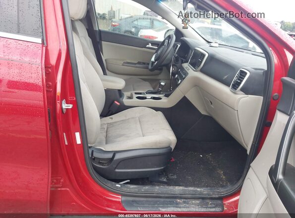 KNDPM3AC2N7025557 2022 KIA SPORTAGE Red Вид салону спереду