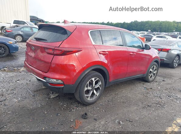 KNDPM3AC2N7025557 2022 KIA SPORTAGE Red Задня права чверть