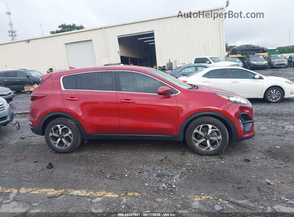 KNDPM3AC2N7025557 2022 KIA SPORTAGE Red Вид задньої частини салону