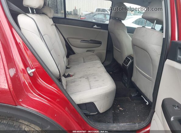 KNDPM3AC2N7025557 2022 KIA SPORTAGE Red Вид наклейки з VIN-кодом