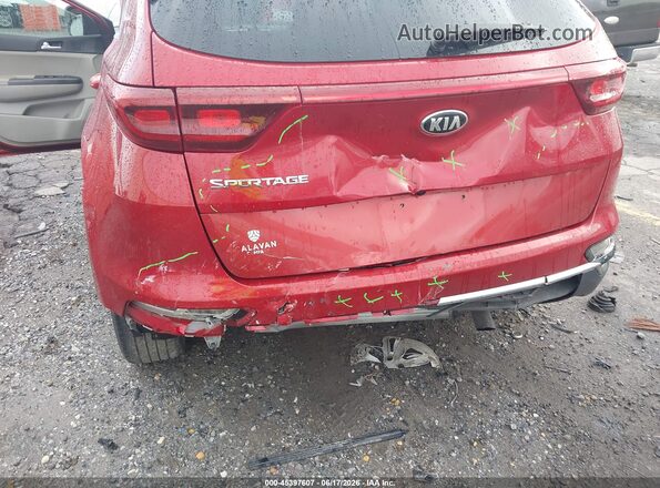 KNDPM3AC2N7025557 2022 KIA SPORTAGE Red Вид спереду
