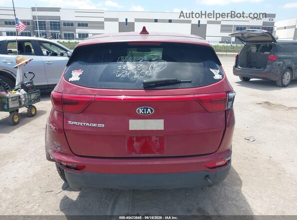 KNDPM3AC3H7050083 2017 KIA SPORTAGE Красный 