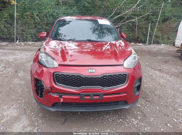 KNDPM3AC3H7070625 2017 KIA SPORTAGE Red წინა ხედი