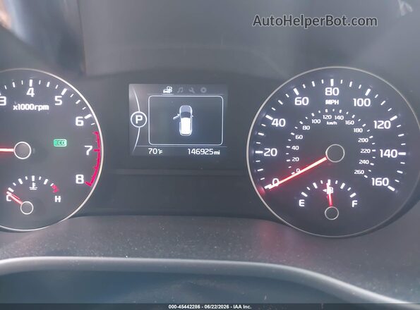 KNDPM3AC3H7070625 2017 KIA SPORTAGE Red უკანა სავარძლების ხედი