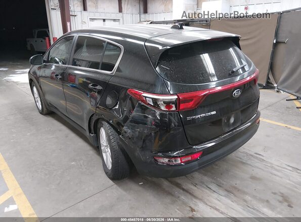 KNDPM3AC3H7170501 2017 KIA SPORTAGE Black Trasero izquierdo