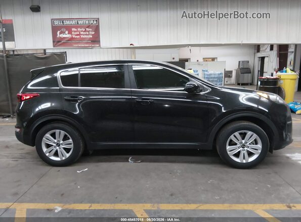 KNDPM3AC3H7170501 2017 KIA SPORTAGE Black Vista interior trasera