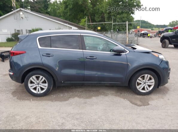 KNDPM3AC3H7282912 2017 KIA SPORTAGE Blue Vista interior trasera