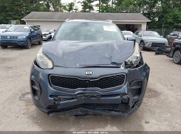 KNDPM3AC3H7282912 2017 KIA SPORTAGE Blue Vista del cuadro de instrumentos