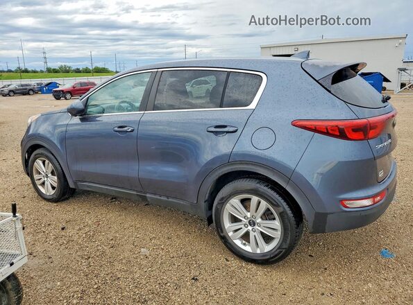 KNDPM3AC3J7315008 2018 KIA SPORTAGE Blue Հետևի ձախ