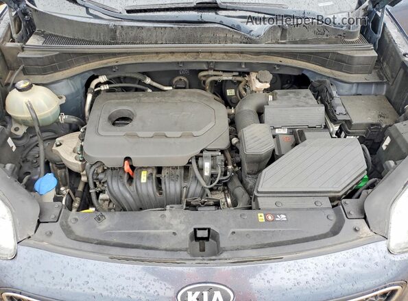 KNDPM3AC3J7315008 2018 KIA SPORTAGE Blue Շարժիչի բաժամունքի տեսք