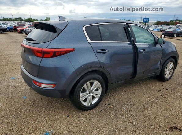 KNDPM3AC3J7315008 2018 KIA SPORTAGE Blue Հետևի աջ