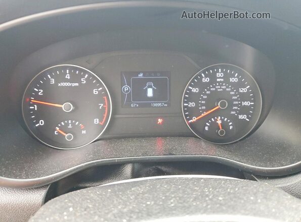 KNDPM3AC3J7315008 2018 KIA SPORTAGE Blue Սարքավորումների վահանակի տեսք