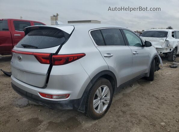 KNDPM3AC3J7338594 2018 KIA SPORTAGE Серебряный Задняя правая четверть