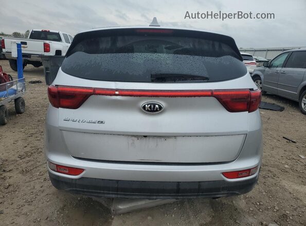 KNDPM3AC3J7338594 2018 KIA SPORTAGE Серебряный Вид сзади